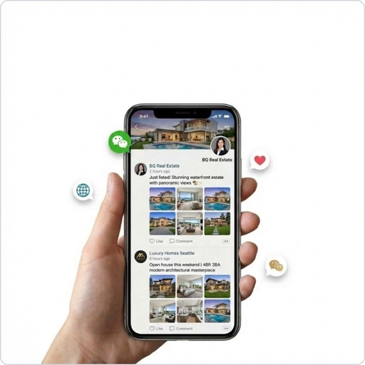 WeChat Moment Graphic and Text Design
