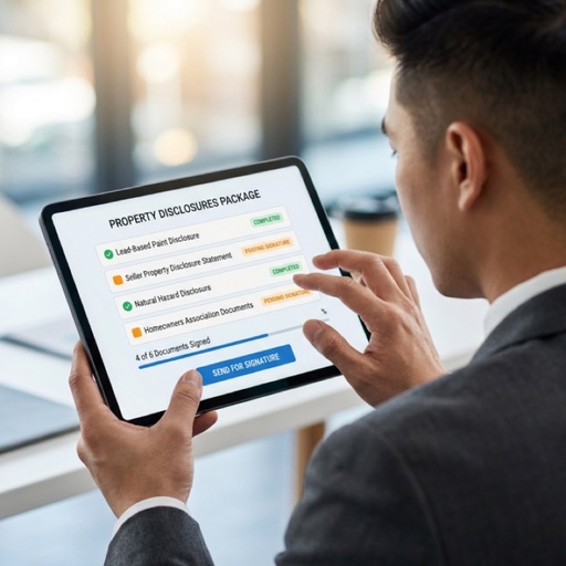 DocuSign All the Disclosures Before Submitting the Offer
