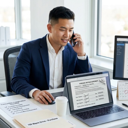 Buyer Agent Transaction Coordination (Once in Contract and Have Complete Contract with Both Parties' Signatures )